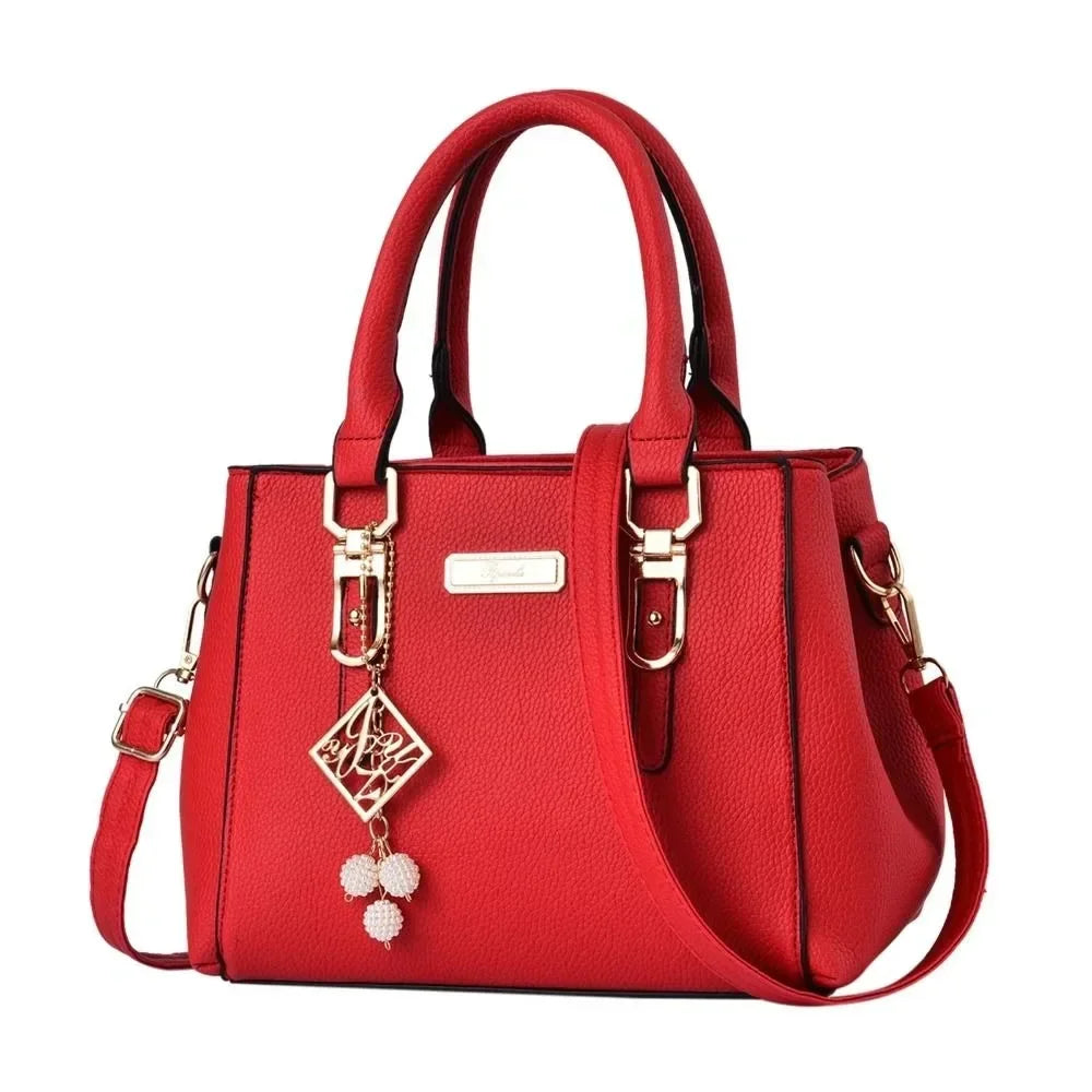 Bolso Bandolera de Gran Capacidad para Mujer - Piel Casual