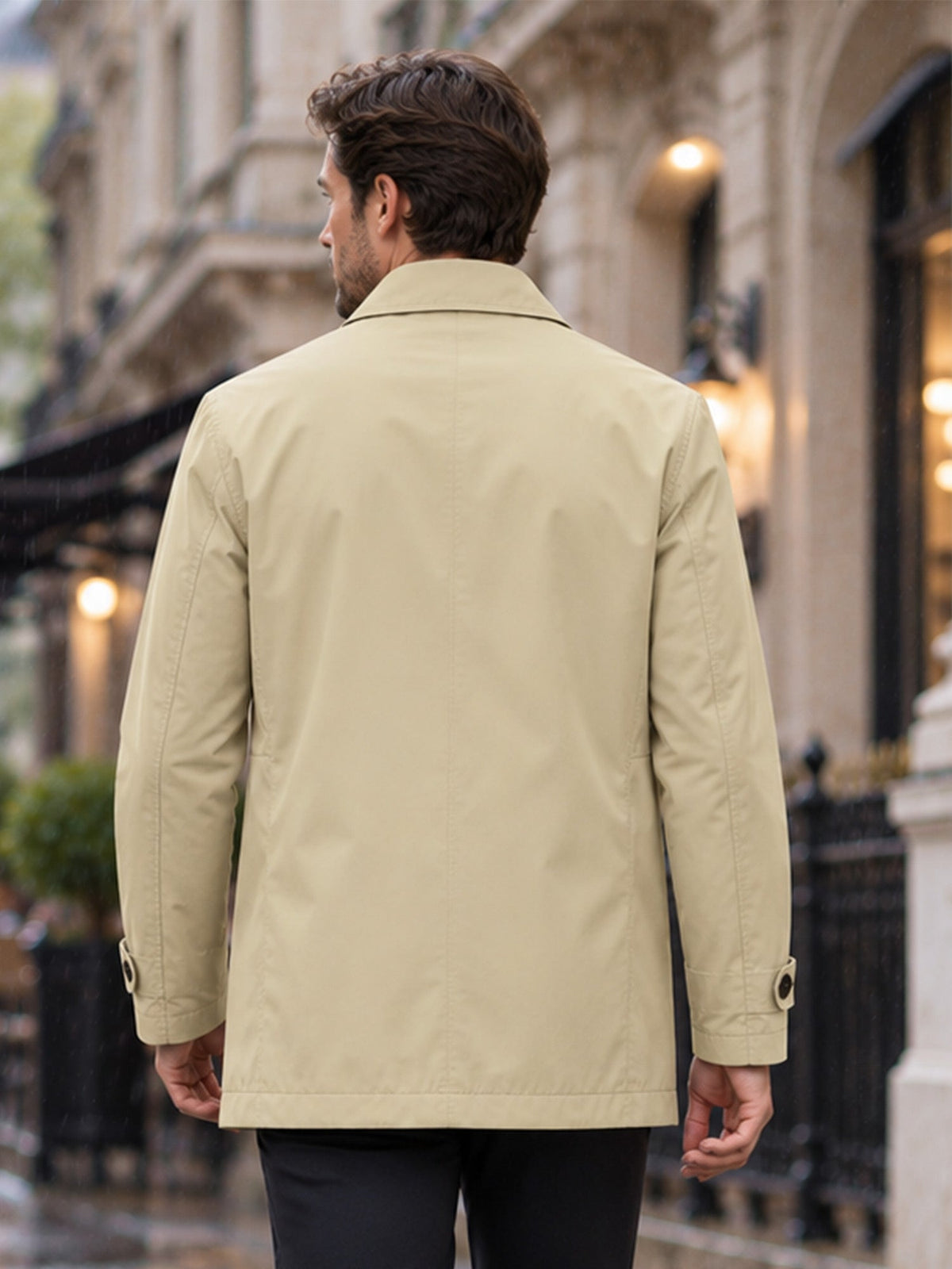Abrigo ligero para hombre