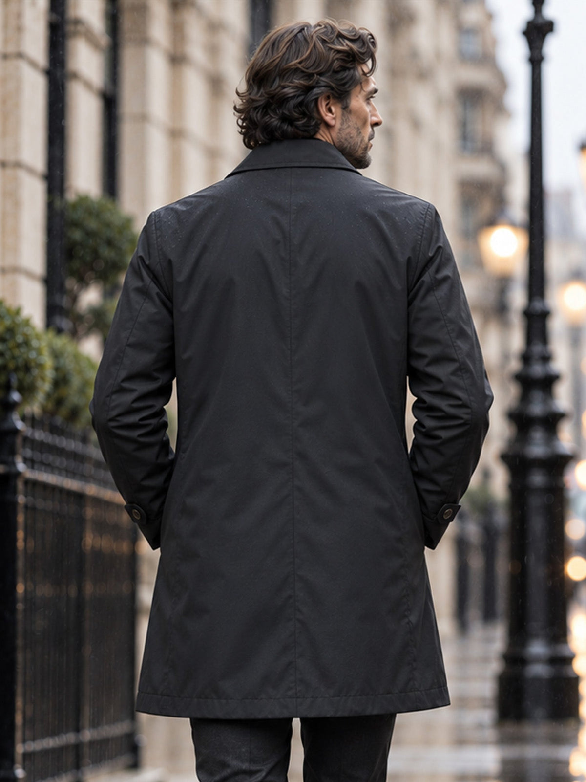 Abrigo ligero para hombre