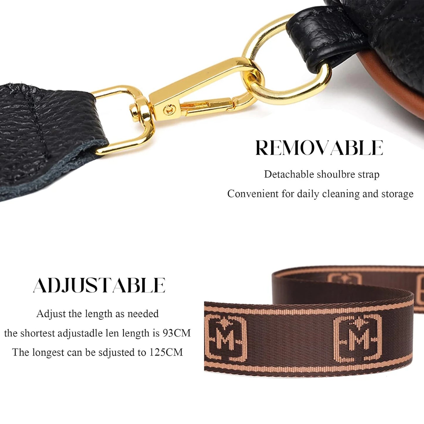 Riñonera / Bolso Cruzado de Mujer con Correa Ancha - Estilo Festival