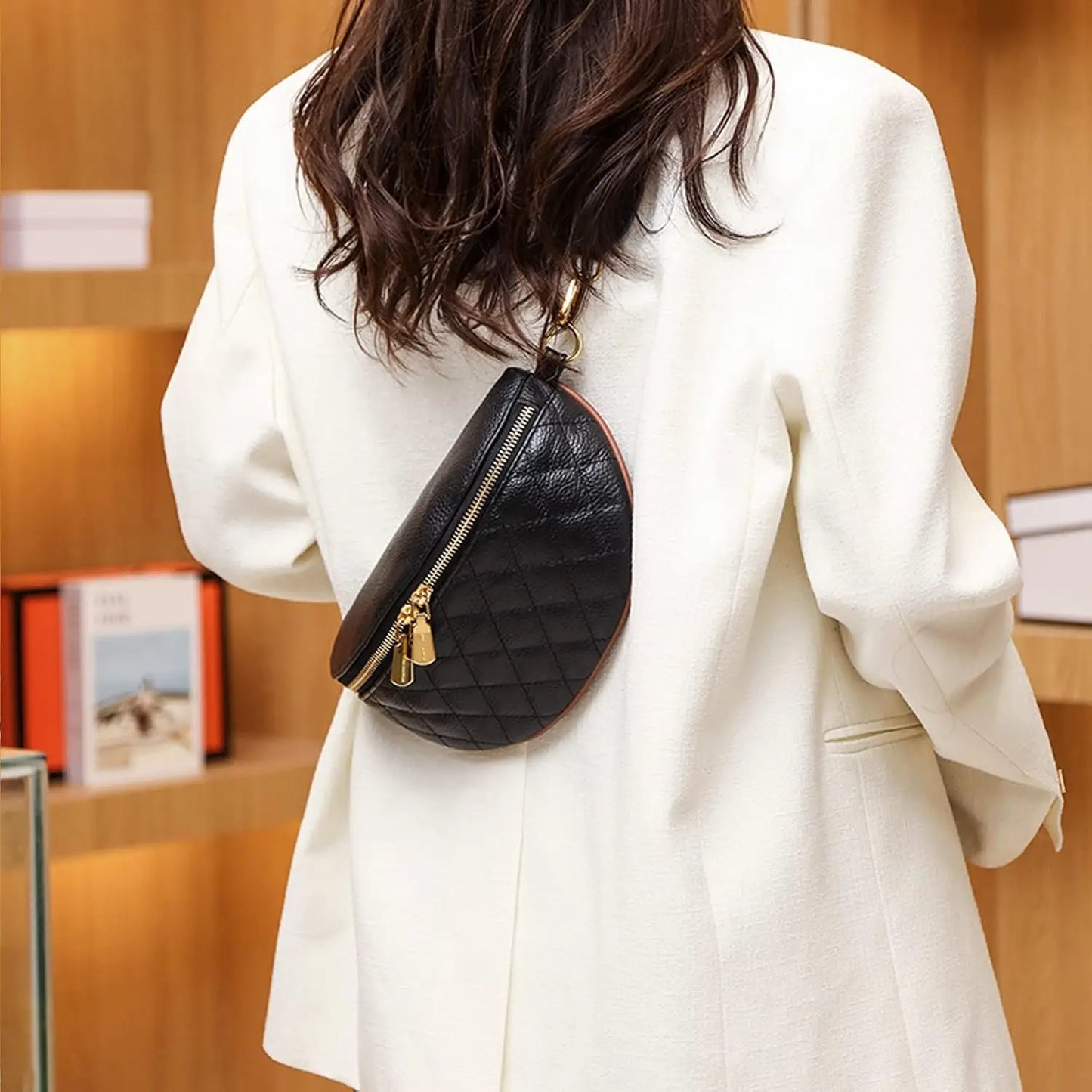 Riñonera / Bolso Cruzado de Mujer con Correa Ancha - Estilo Festival