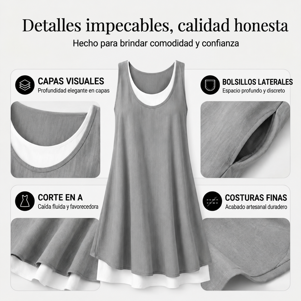 Alicia - Vestido de verano