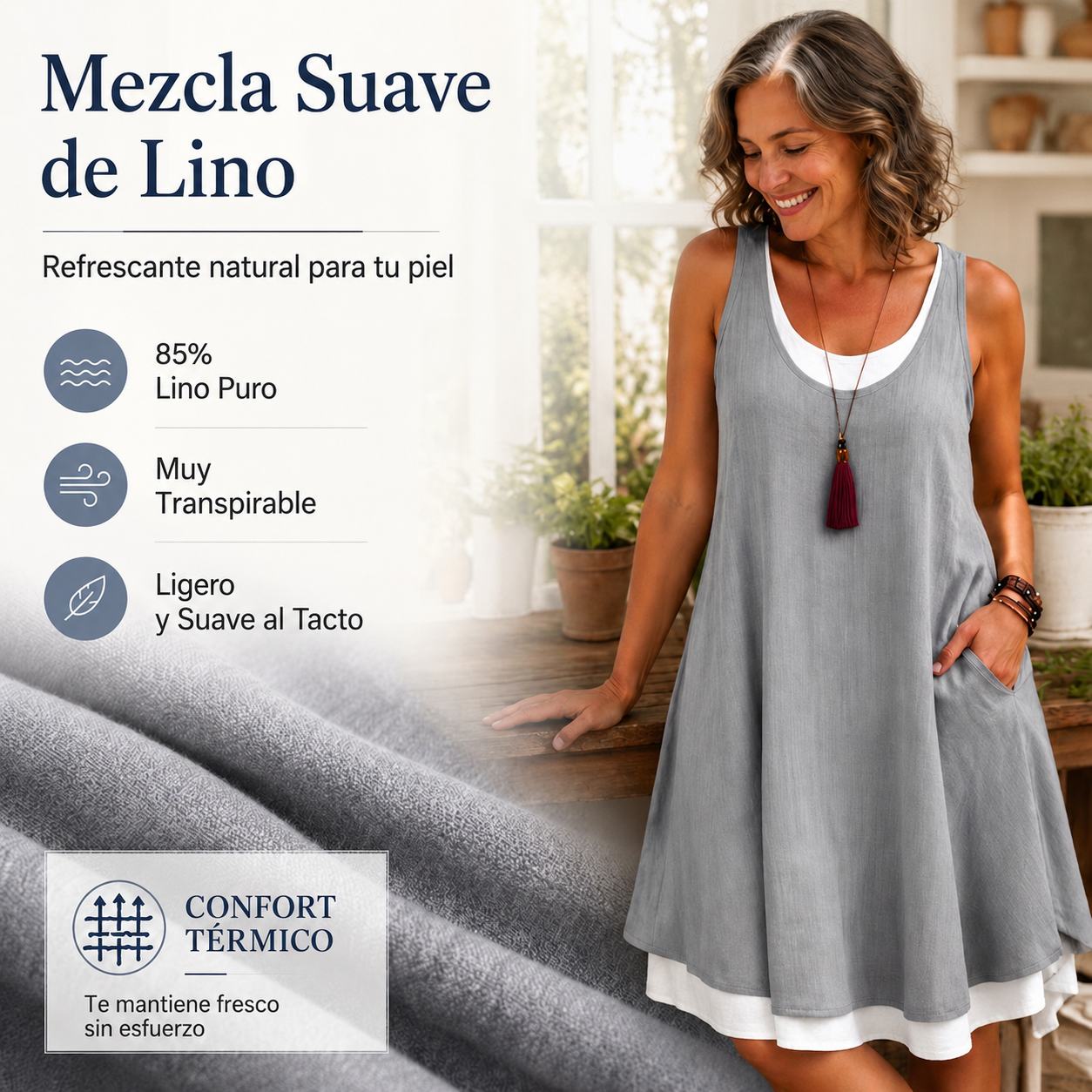 Alicia - Vestido de verano