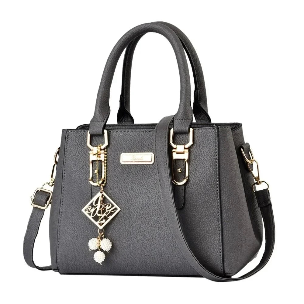 Bolso Bandolera de Gran Capacidad para Mujer - Piel Casual