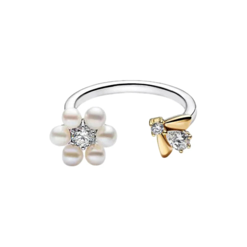 Anillo de Ola Oceánica en Plata 925 - Colección Verano