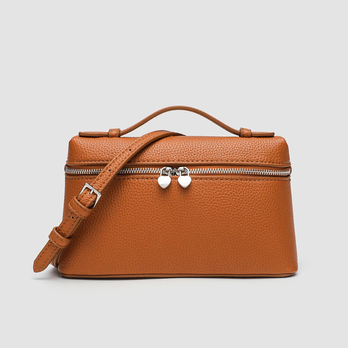 Bolso Cruzado de Gran Capacidad para Mujer - PU Rígido
