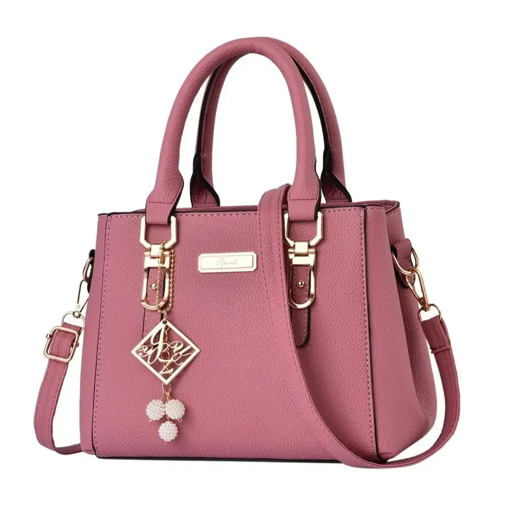 Bolso Bandolera de Gran Capacidad para Mujer - Piel Casual