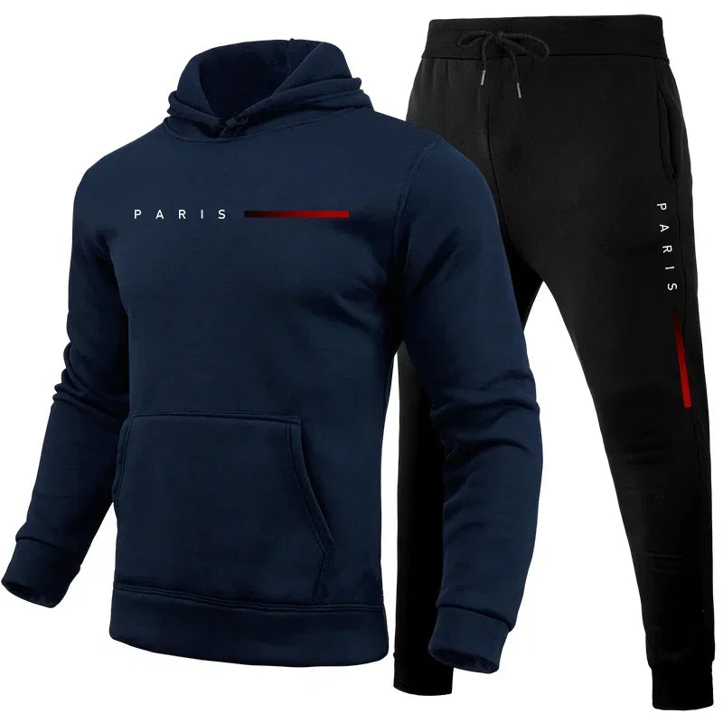 Conjunto deportivo de hombre con capucha y pantalón