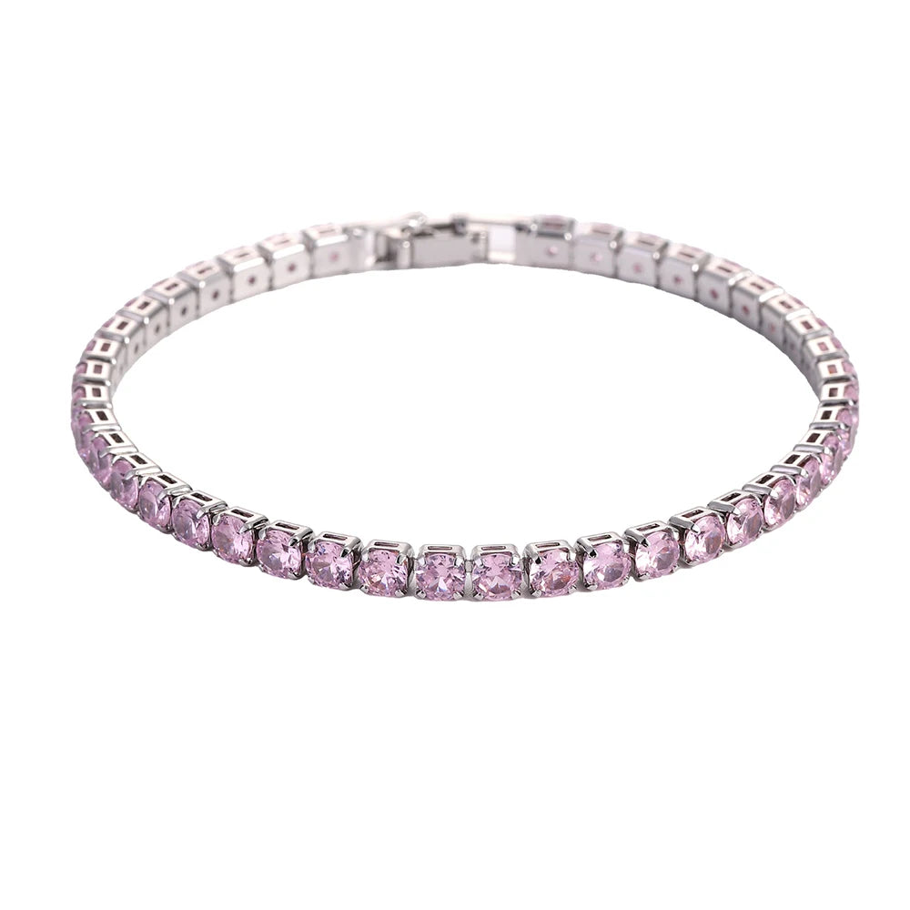 Pulseras helada cristal