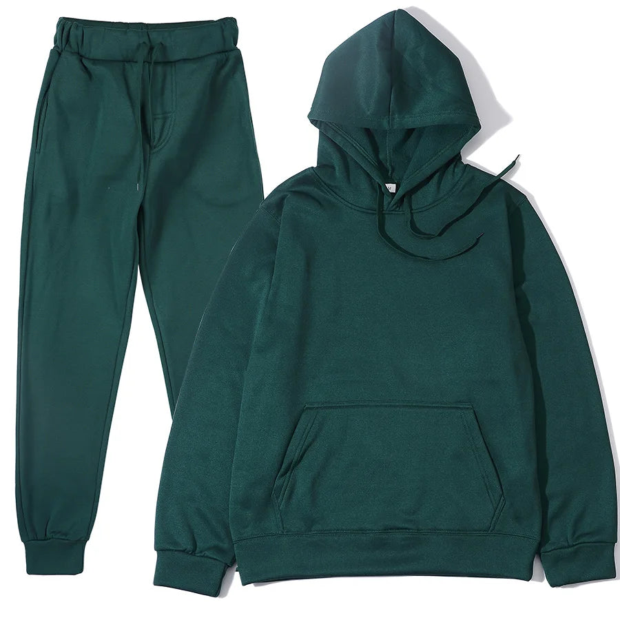 Conjunto deportivo de hombre con sudadera y pantalón