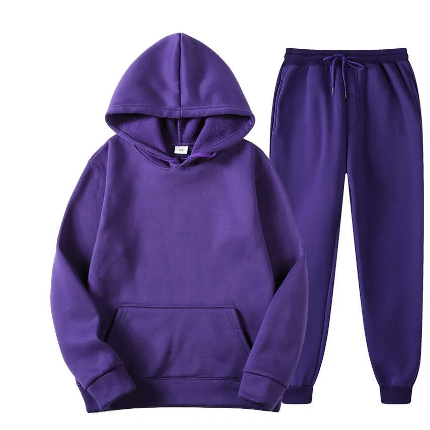 Conjunto deportivo de hombre con sudadera y pantalón