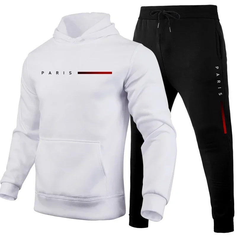 Conjunto deportivo de hombre con capucha y pantalón