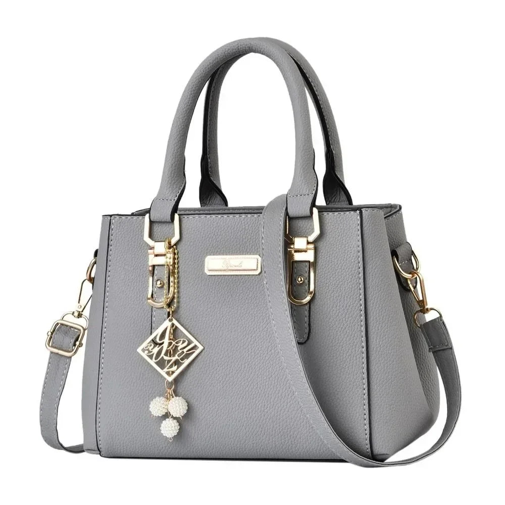 Bolso Bandolera de Gran Capacidad para Mujer - Piel Casual