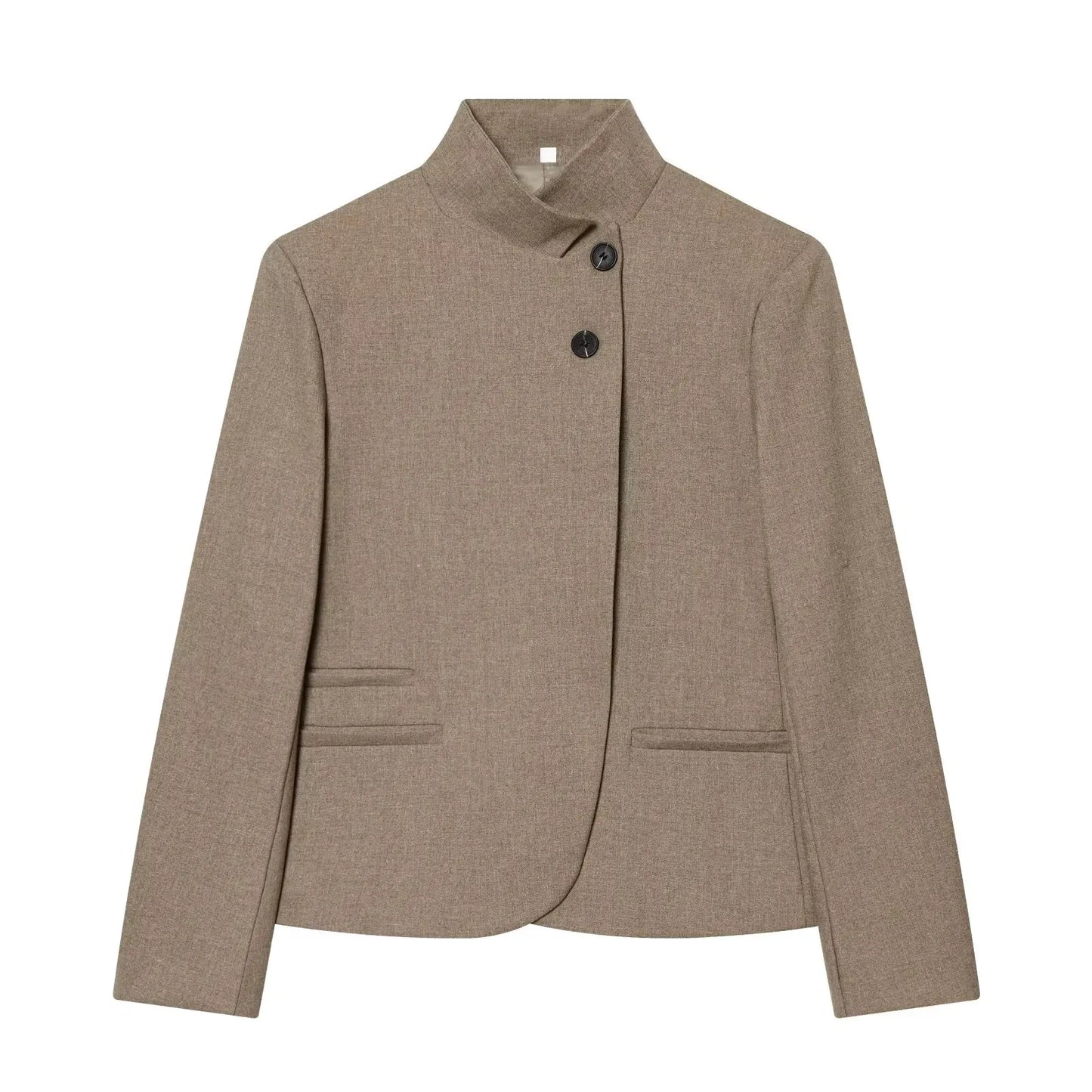 Blazer cuello alto