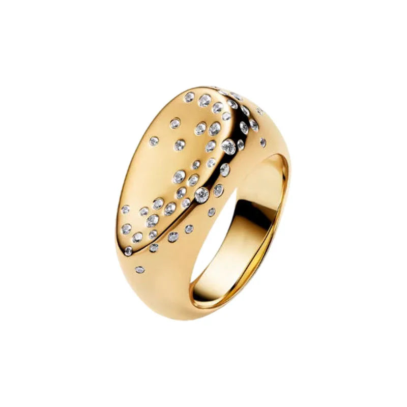 Anillo de Ola Oceánica en Plata 925 - Colección Verano