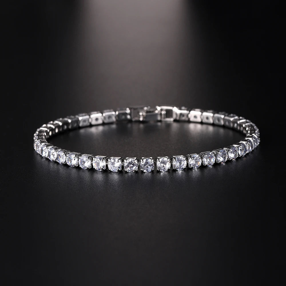 Pulseras helada cristal