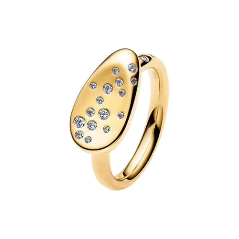 Anillo de Ola Oceánica en Plata 925 - Colección Verano