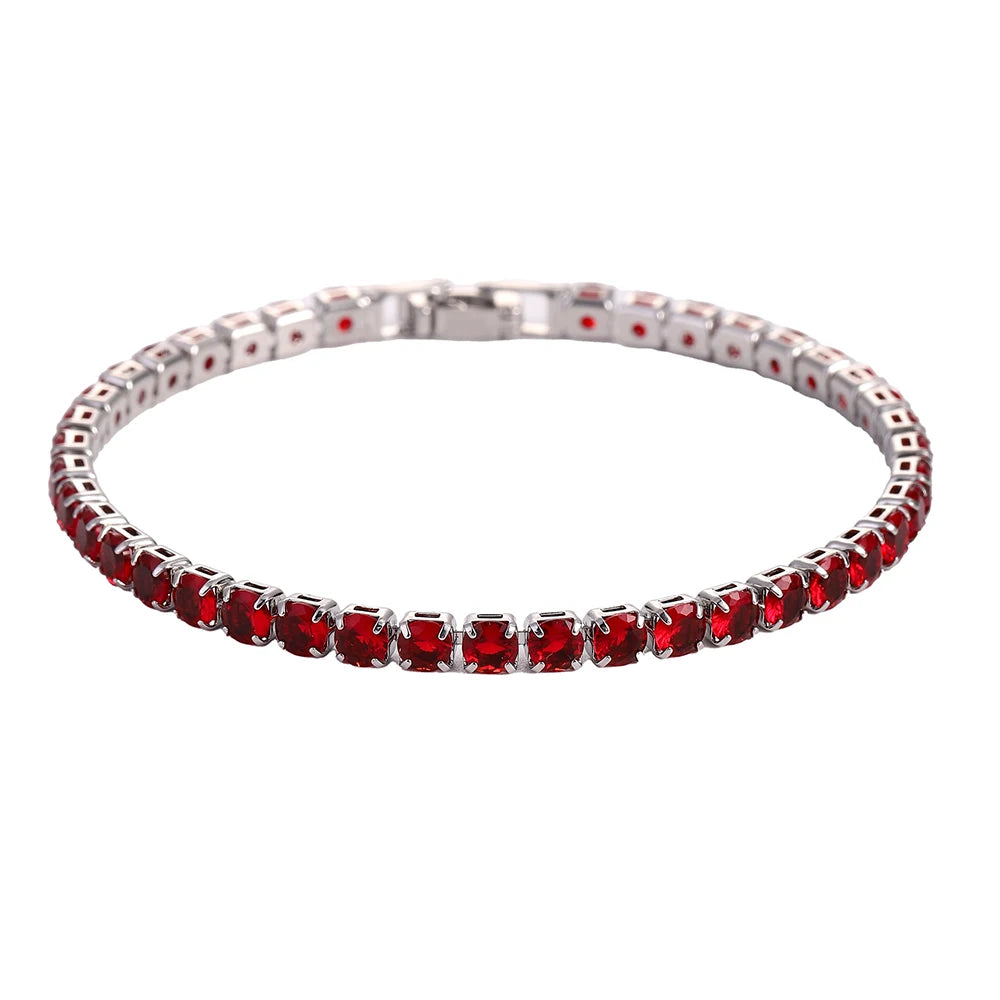 Pulseras helada cristal