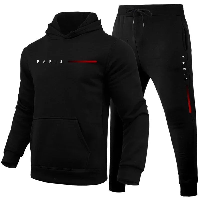 Conjunto deportivo de hombre con capucha y pantalón