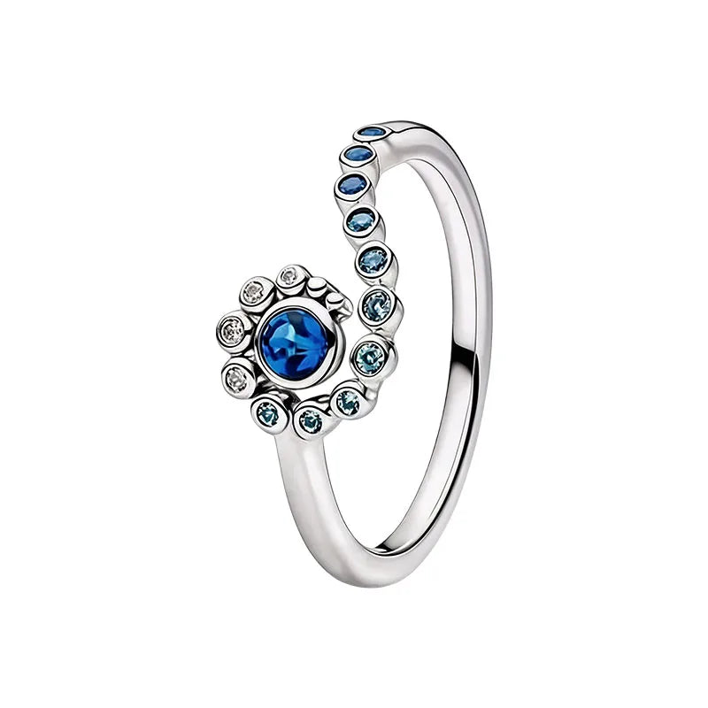 Anillo de Ola Oceánica en Plata 925 - Colección Verano