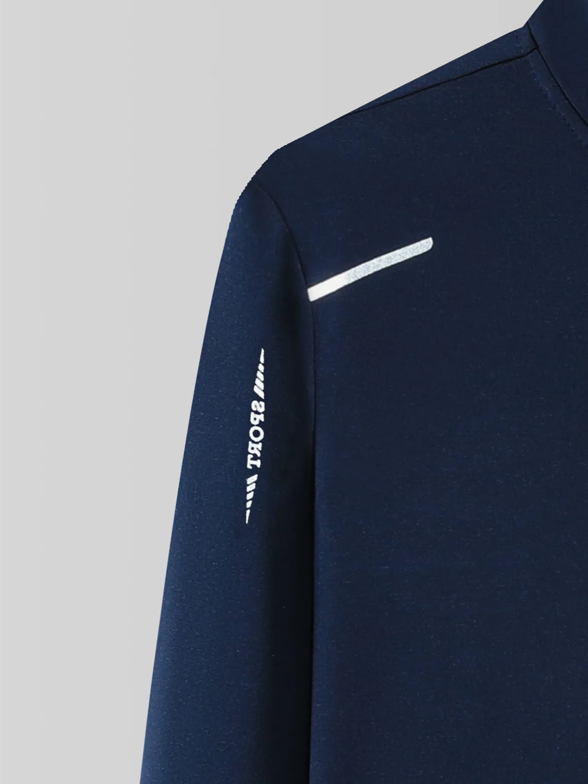 Conjunto deportivo estampado de hombre con chaqueta y pantalón