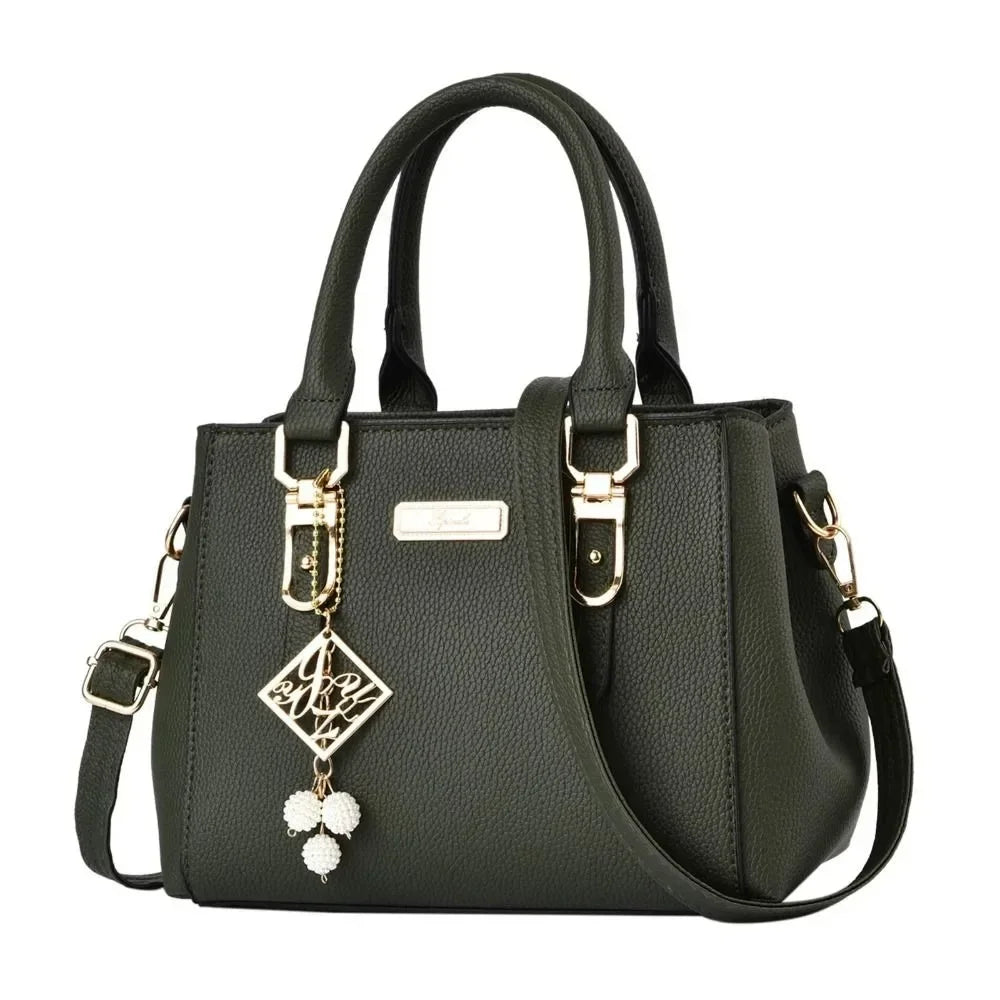 Bolso Bandolera de Gran Capacidad para Mujer - Piel Casual