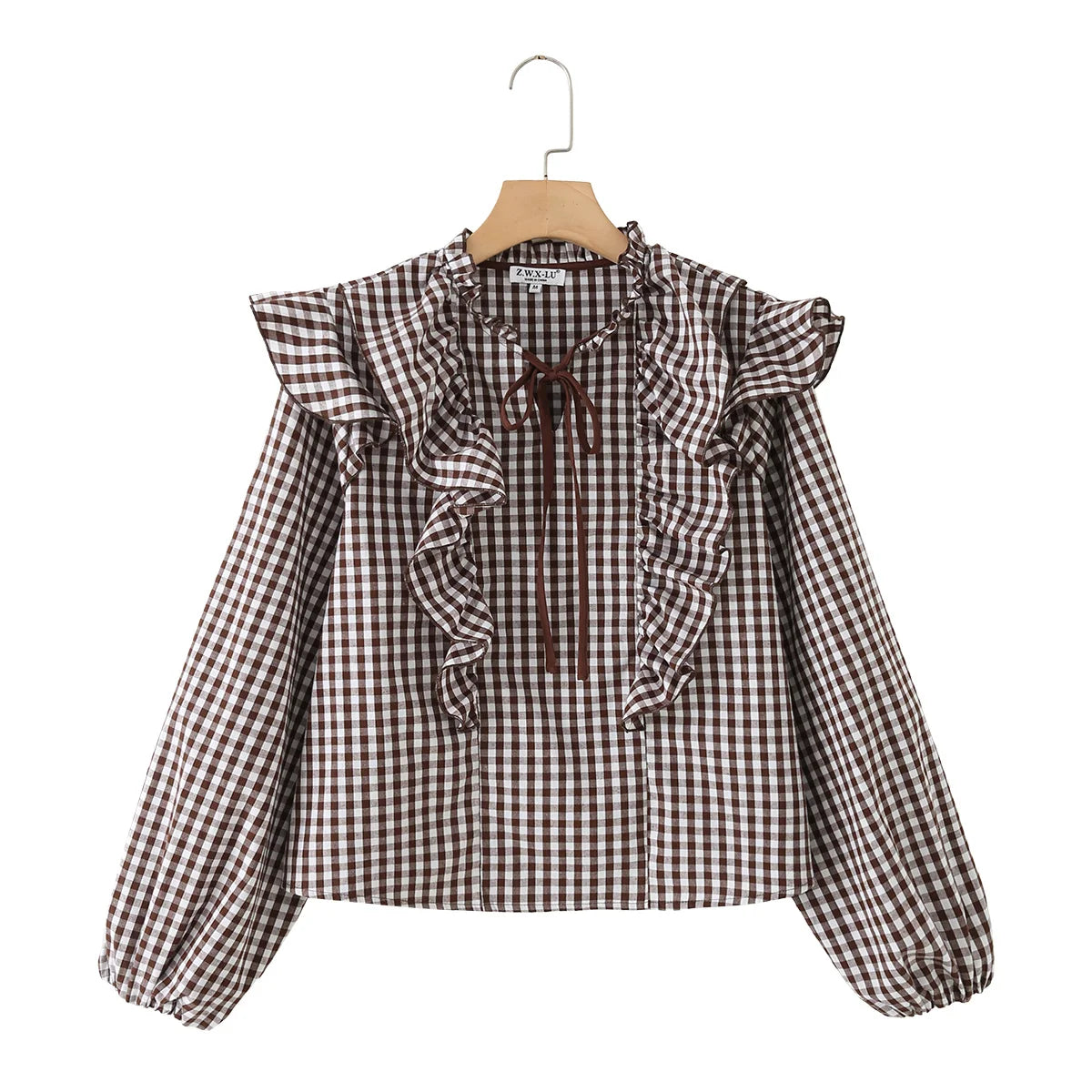 Blusa de cuadros