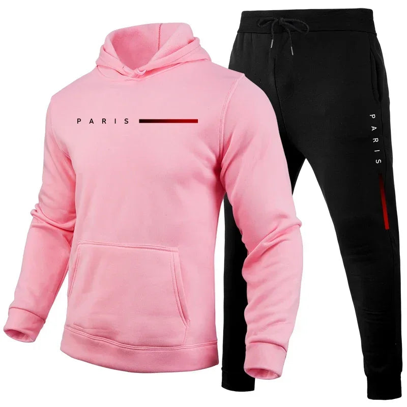 Conjunto deportivo de hombre con capucha y pantalón