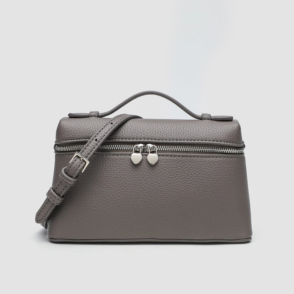 Bolso Cruzado de Gran Capacidad para Mujer - PU Rígido