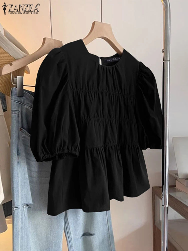 Blusa de algodón
