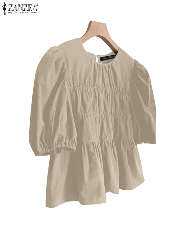 Blusa de algodón