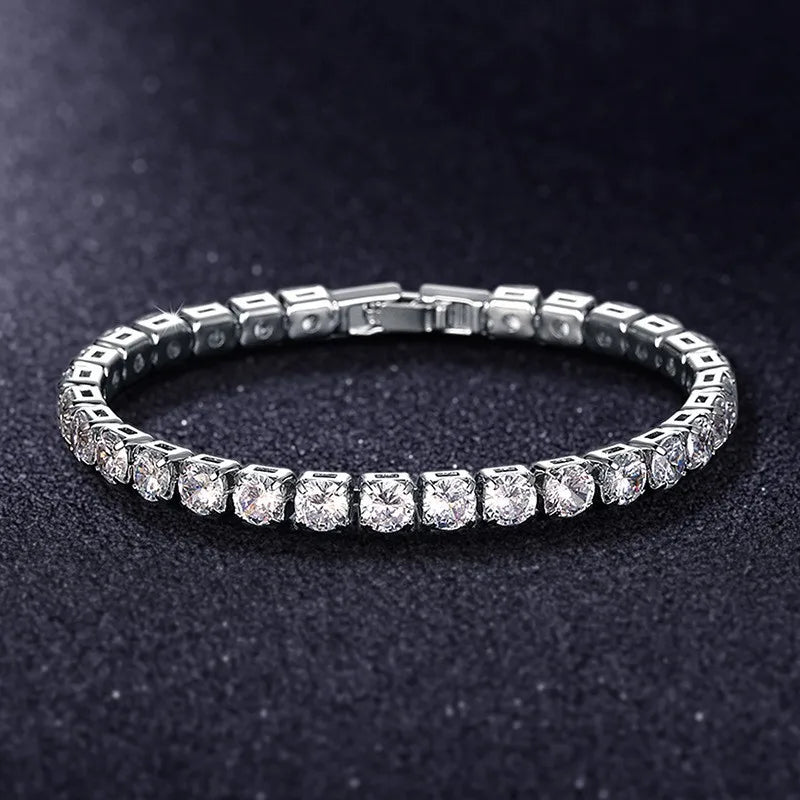 Pulseras helada cristal