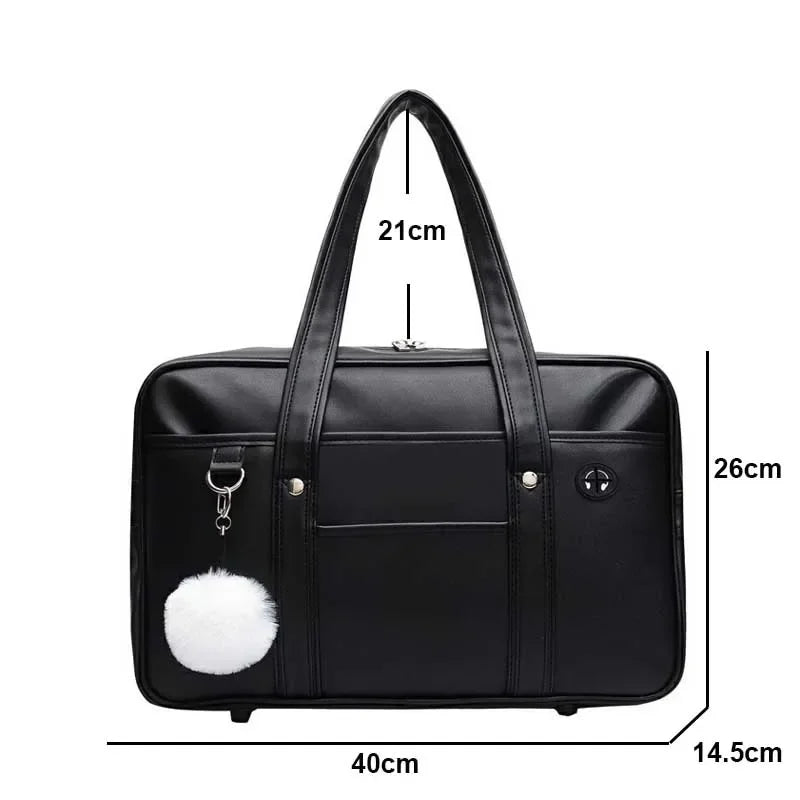 Bolso de Hombro Casual Estilo Anime Japonés - Uniforme Escolar