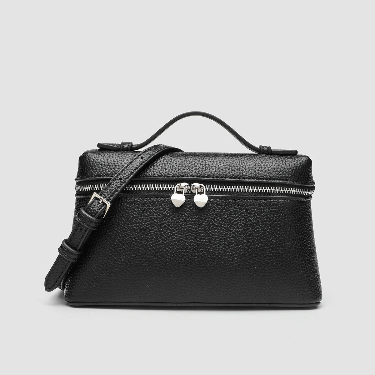 Bolso Cruzado de Gran Capacidad para Mujer - PU Rígido