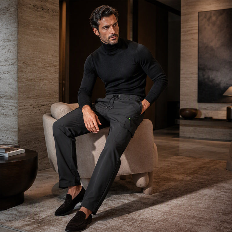 Pantalones de invierno cortavientos para hombre