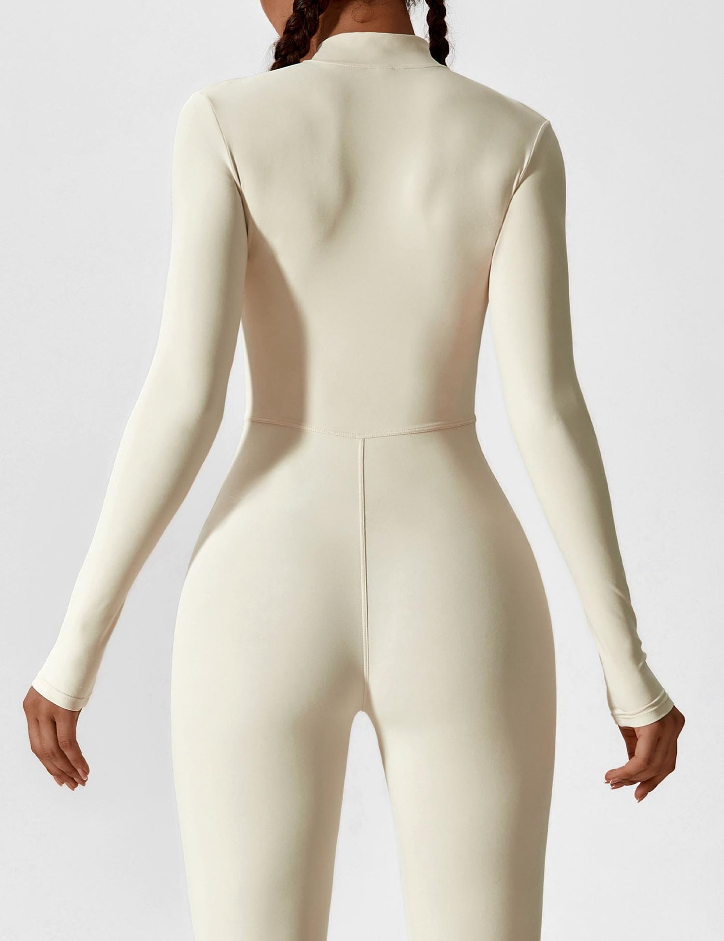 Yeoreo Longsleeve Reißverschluss Jumpsuit