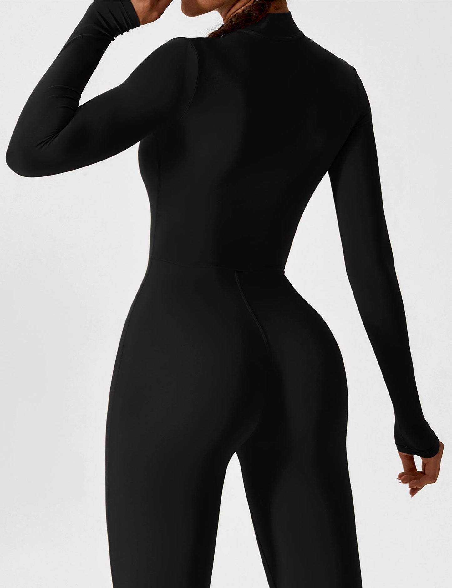 Yeoreo Longsleeve Reißverschluss Jumpsuit
