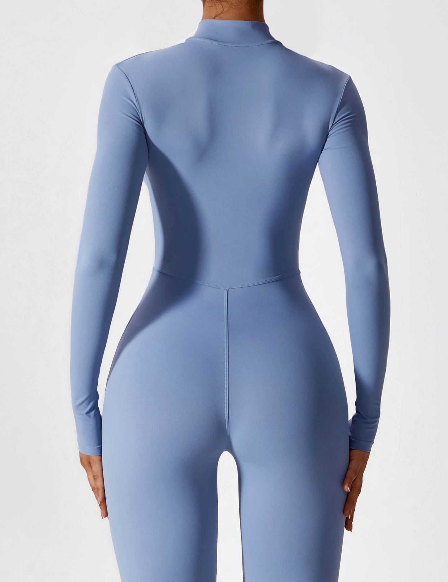 Yeoreo Longsleeve Reißverschluss Jumpsuit