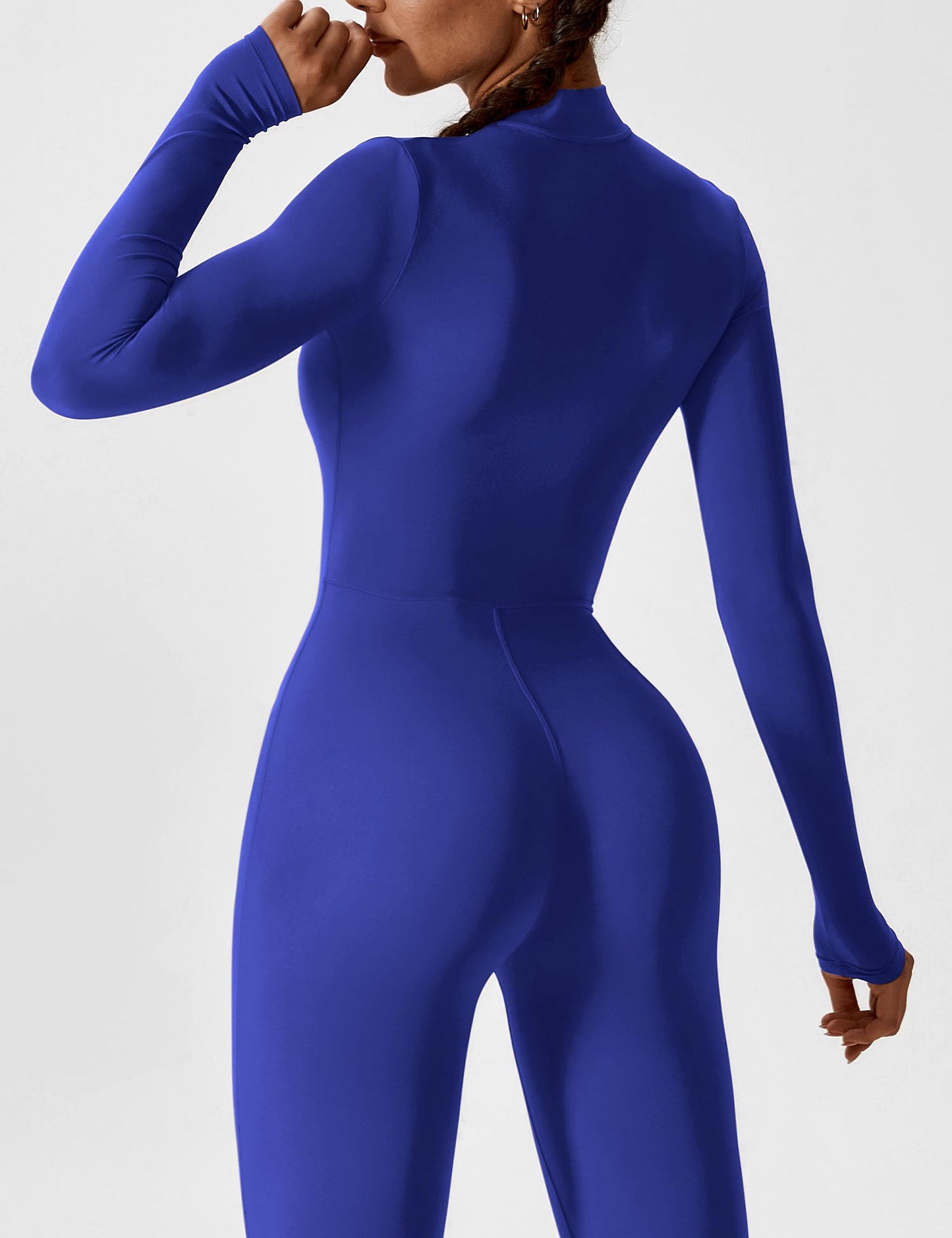 Yeoreo Longsleeve Reißverschluss Jumpsuit
